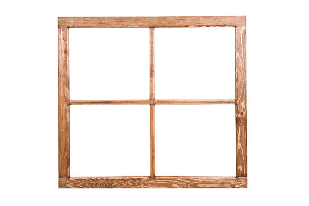 Telaio di finestra in legno lamellare